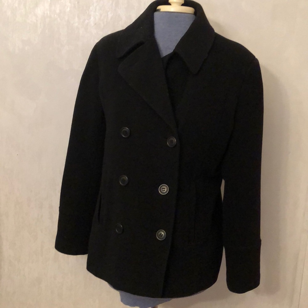 Black Pea Coat
